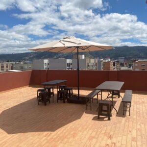 Mesa y Sillas para Exteriores