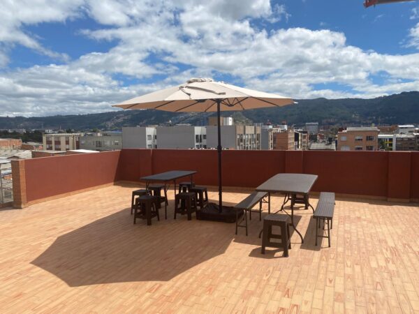 Mesa y Sillas para Exteriores