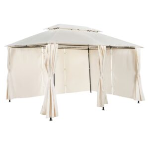 Carpa Gazebo Plegable con Cortinas
